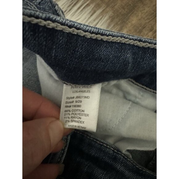 Judy Blue Size 9/29 Shredding Up My Life Relaxed Distressed Jeans JB8273MD - Picture 5 of 8